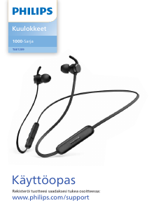 Käyttöohje Philips TAE1209BK Kuuloke