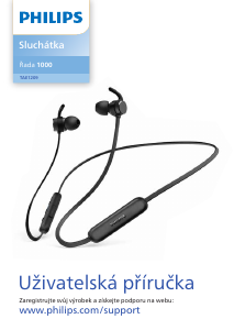 Manuál Philips TAE1209BK Sluchátka