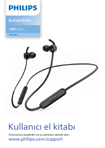 Kullanım kılavuzu Philips TAE1209BK Kulaklık