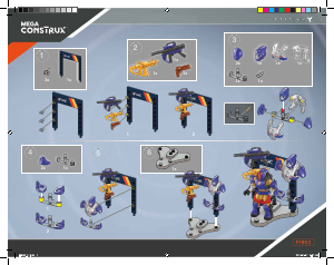 Manual Mega Construx set FFB52 Destiny Future war cult titan armory