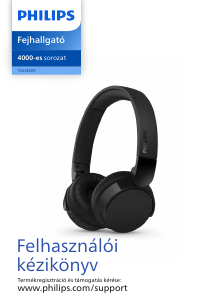 Használati útmutató Philips TAH4209BK Fejhallgató