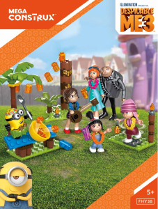 Bedienungsanleitung Mega Construx set FHY38 Despicable Me 3 Hawaiianisches familienfest