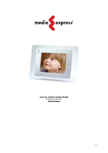 Manuale Media Express DF-608 Cornice digitale
