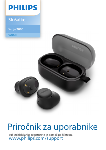 Priročnik Philips TAT2149BK Slušalka