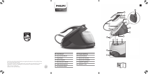 מדריך Philips GC9641 PerfectCare Elite Silence מגהץ