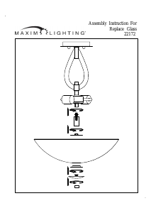 説明書 Maxim 22172SWPC Elan ランプ