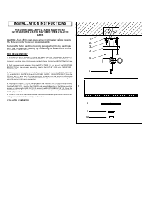 Manual Maxim 39821BCWTPC Metro Lamp