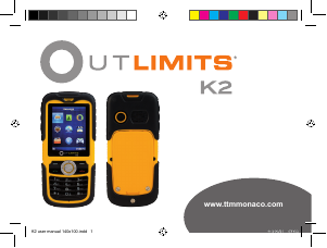 Manual de uso Outlimits K2 Teléfono móvil