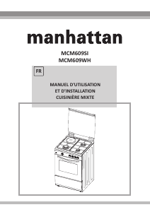 Mode d’emploi Manhattan MCM609SI Cuisinière