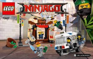 Bedienungsanleitung Lego set 70607 Ninjago Verfolgungsjagd in Ninjago city