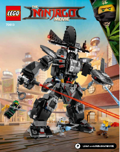Manual de uso Lego set 70613 Ninjago Garmabot ultra