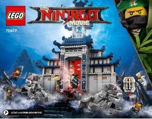 Manual Lego set 70617 Ninjago Templul armei supreme