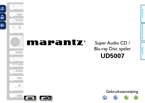 Bedienungsanleitung Marantz UD5007 Blu-ray player