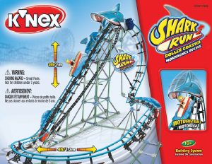 Manuale K'nex set 13057 Thrill Rides Shark run