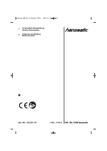 Bedienungsanleitung Hanseatic RM 46/2 RA Rasenmäher