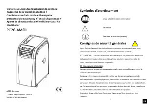 Handleiding Equation PC26-AMFII Airconditioner