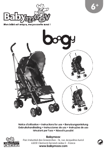 Bedienungsanleitung Babymoov Boogy Kinderwagen