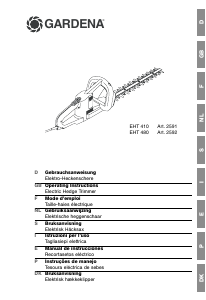 Bedienungsanleitung Gardena EHT 410 Heckenschere