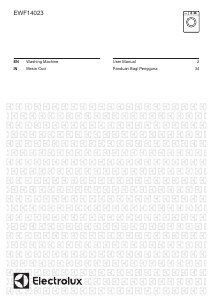 Handleiding Electrolux EWF14023 Wasmachine