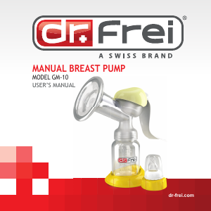 Manual Dr. Frei GM-10 Breast Pump