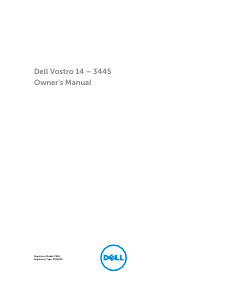 Manual Dell Vostro 14-3445 Laptop