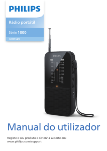 Manual Philips TAR1509 Rádio