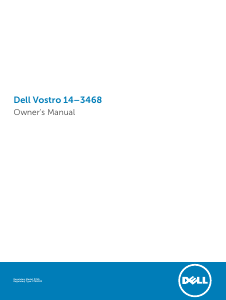 Manual Dell Vostro 14-3468 Laptop