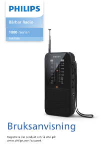 Bruksanvisning Philips TAR1509 Radio
