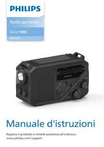 Manuale Philips TAR1609 Radio