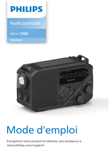 Mode d’emploi Philips TAR1609 Radio