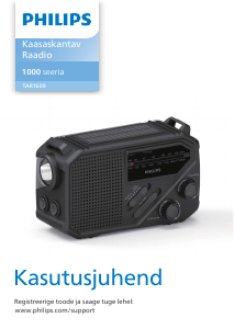 Kasutusjuhend Philips TAR1609 Raadio