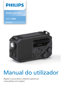 Manual Philips TAR1609 Rádio