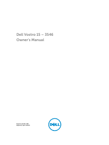 Manual Dell Vostro 15-3546 Laptop