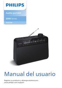 Manual de uso Philips TAR2509 Radio