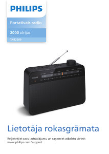 Rokasgrāmata Philips TAR2509 Radioaparāts