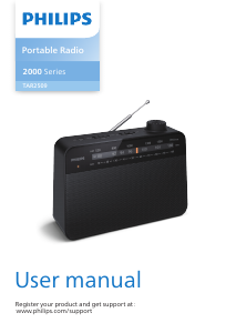 Manual Philips TAR2509 Radio