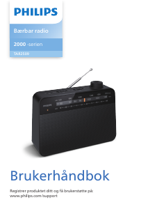 Bruksanvisning Philips TAR2509 Radio