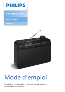 Mode d’emploi Philips TAR2509 Radio