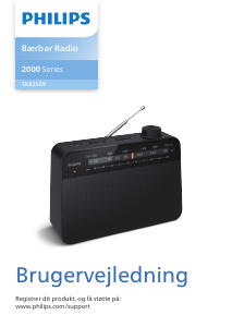 Brugsanvisning Philips TAR2509 Radio