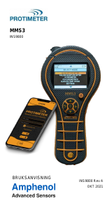 Bruksanvisning Protimeter MMS3 Fuktmätare