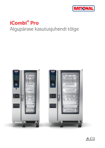 Kasutusjuhend Rational iCombi Pro Ahi