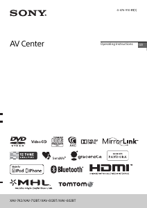 Manual Sony XAV-742 Car Radio