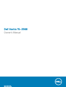 Manual Dell Vostro 15-3568 Laptop