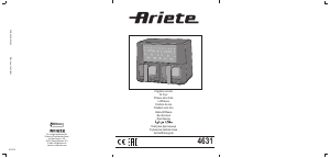 Manual Ariete 4631 Deep Fryer