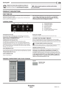 Handleiding Hotpoint-Ariston UH8 F2C X Vriezer