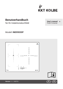 Handleiding KKT Kolbe IND5903SP Kookplaat