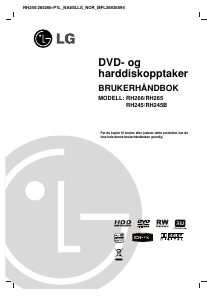 Bruksanvisning LG RH245 DVD-spiller