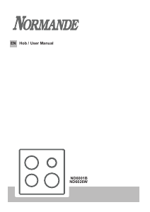 Handleiding Normande ND-6001B Kookplaat