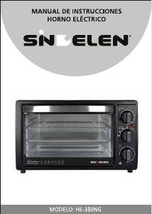 Manual de uso Sindelen HE-350NG Horno