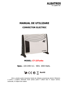 Manual Albatros CT-23TURBO Radiator